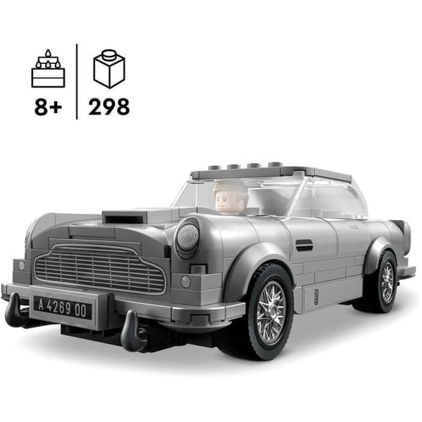 LEGO Speed Champions 76911 007 Aston Martin DB5, leksak, modellbil, James Bond