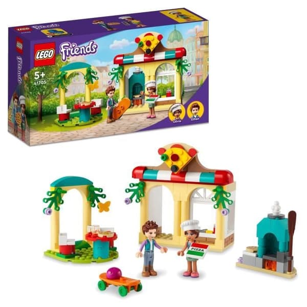 LEGO® 41705 Friends Heartlake City Pizzeria Restaurang Byggleksak för barn från 5 år och uppåt