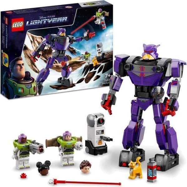 LEGO® 76831 Disney och Pixars Buzz Lightyear Slaget vid Zurg, med robotminifigur, för åldrarna 7 och uppåt