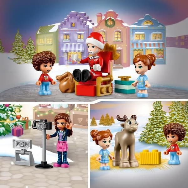 LEGO Friends 41706 adventskalender 2022, leksak och minifigurer, julklapp till barn