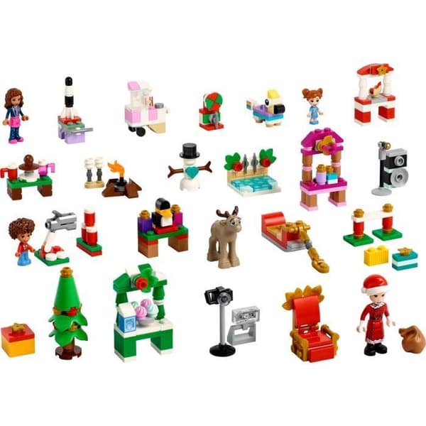 LEGO Friends 41706 adventskalender 2022, leksak och minifigurer, julklapp till barn