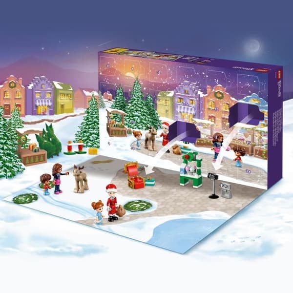 LEGO Friends 41706 adventskalender 2022, leksak och minifigurer, julklapp till barn