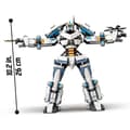Miniatyrbild 3 av 5: LEGO® NINJAGO 71738 Zanes Titan Battle Mech, Ninja Building Toy, Minifigures