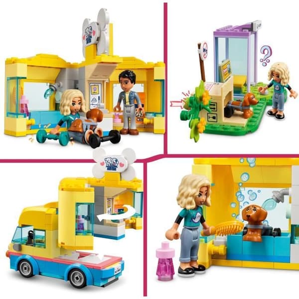 LEGO® Friends 41741 The Canine Rescue Van, Leksaksdjur Barn 6 år, Serie 2023