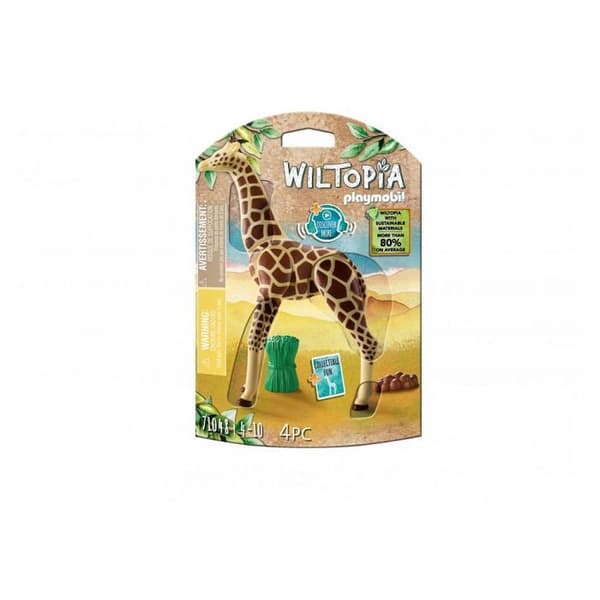 Byggspel - Playmobil - Giraffe Wiltopia - Flerfärgad - Barn - DAUPHIN WILTOPIA