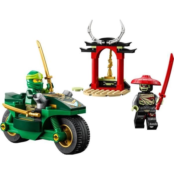 LEGO® NINJAGO 71788 Lloyd's Ninja motorcykel, leksak för barn i åldrarna 4, pedagogiskt spel, 2 minifigurer