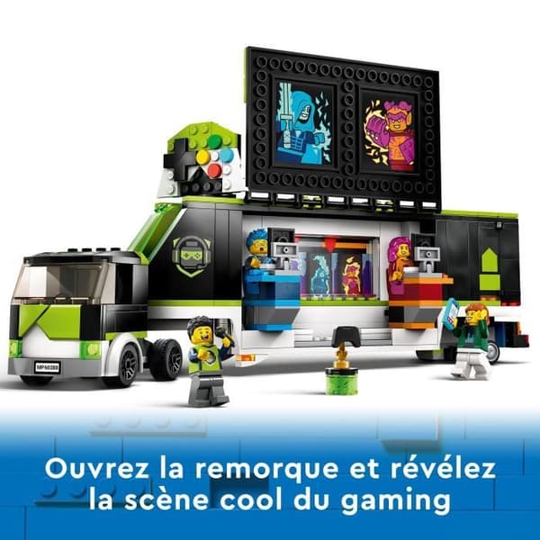 LEGO® City 60388 turneringslastbil för videospel, leksak för barn 7 år, eSports-tävling