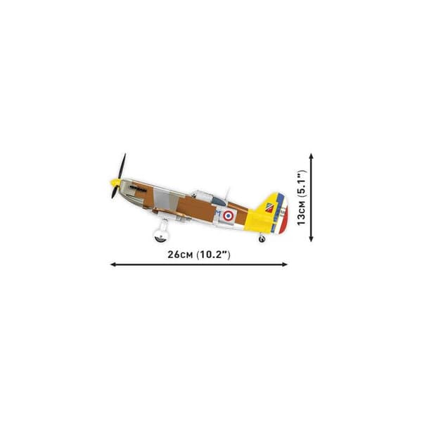 Flygplansmodell - COBI - DEWOITINE D.520 - Plast - Från 8 år - Blandat