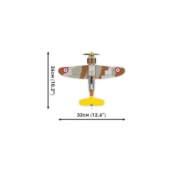 Flygplansmodell - COBI - DEWOITINE D.520 - Plast - Från 8 år - Blandat