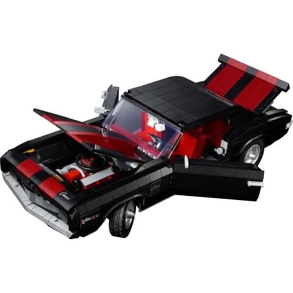 Maquette - Lego - 10304 - Chevrolet Camaro Z28 - 1456 delar - Svart - Att montera själv