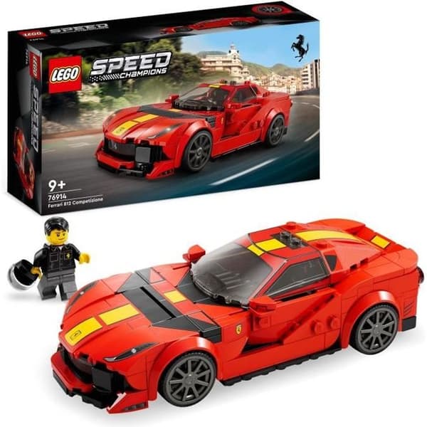LEGO® Speed Champions 76914 Ferrari 812 Competizione Sports Car Model Kit