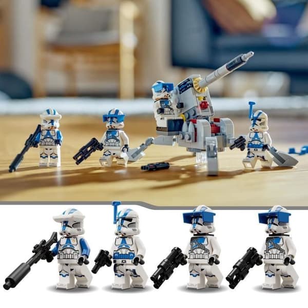 LEGO® Star Wars 75345 501st Legion Clone Troopers Battle Pack, leksak med kanon