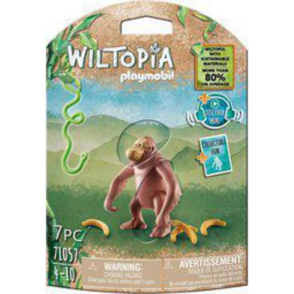 Byggspel - PLAYMOBIL - Playmobil 71057 ORANG OUTAN WILTOPIA - Blandat - Från 4 år - Brun