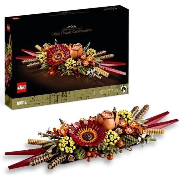 LEGO Creator Expert Icons Prydnad med torkade blommor