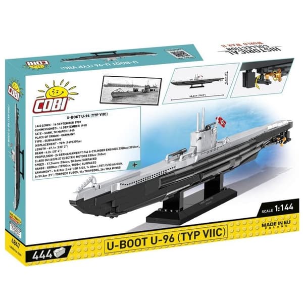 Cobi U-støvle U-96 Type VIIC