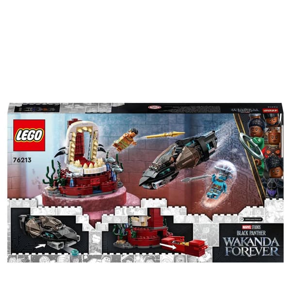 LEGO Marvel Avengers 76213 Marvel King Namor's Throne Room Building Set