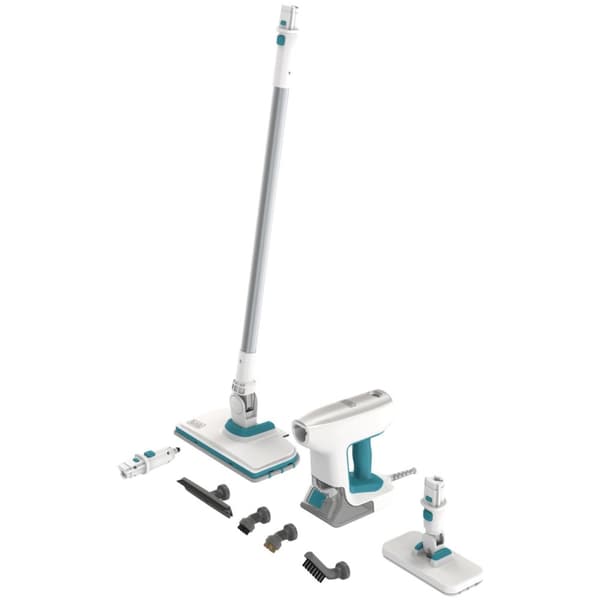 Black & Decker Ångmopp 1500W Steamsystem 8st Tillbehör