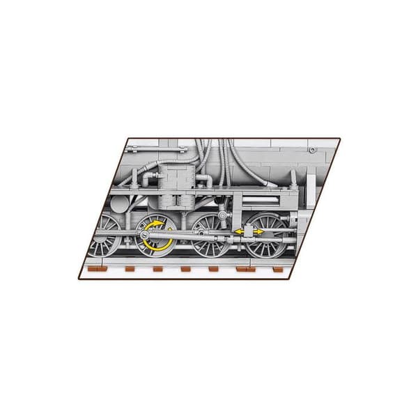 COBI 6281 - KRIEGSLOKOMOTIVE BAUREIHE 52