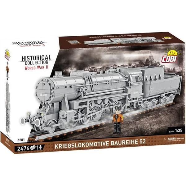 COBI 6281 - KRIEGSLOKOMOTIVE BAUREIHE 52