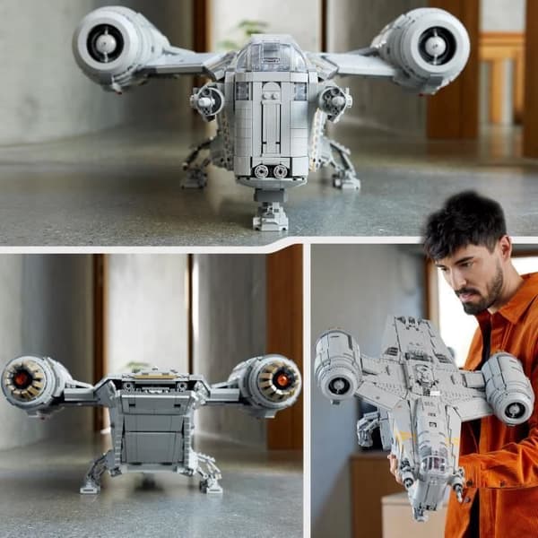 LEGO Star Wars 75331 Razor Crest, Model Spaceship, The Mandalorian, UCS Collection