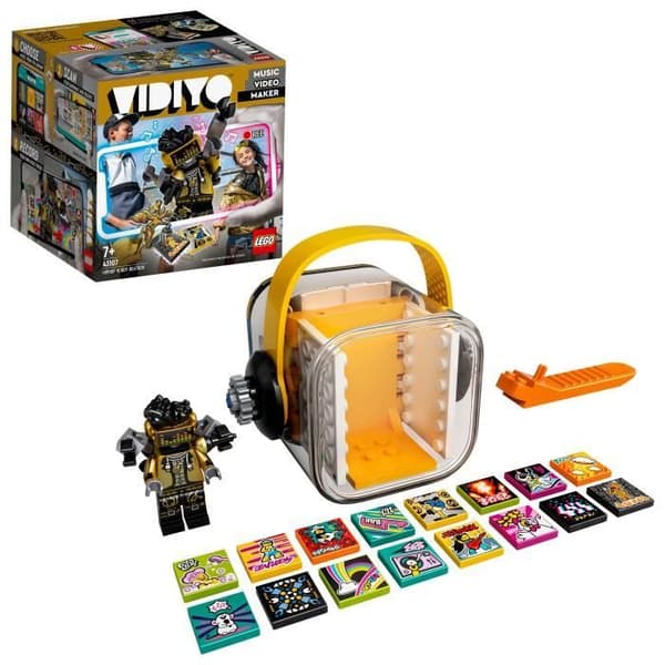 LEGO® 43107 VIDIYO™ Hiphop Robot BeatBox Music Video Clip Creator, Musical Toy, Augmented Reality Set App med