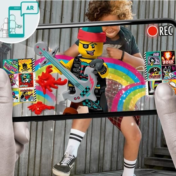LEGO® 43103 VIDIYO™ Punk Pirate BeatBox Music Video Maker, Musical Toy, Augmented Reality Set-app med minifigur