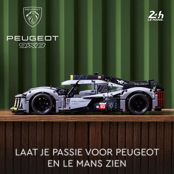LEGO Technic 42156 PEUGEOT 9X8 24H Le Mans Hypercar (42156)