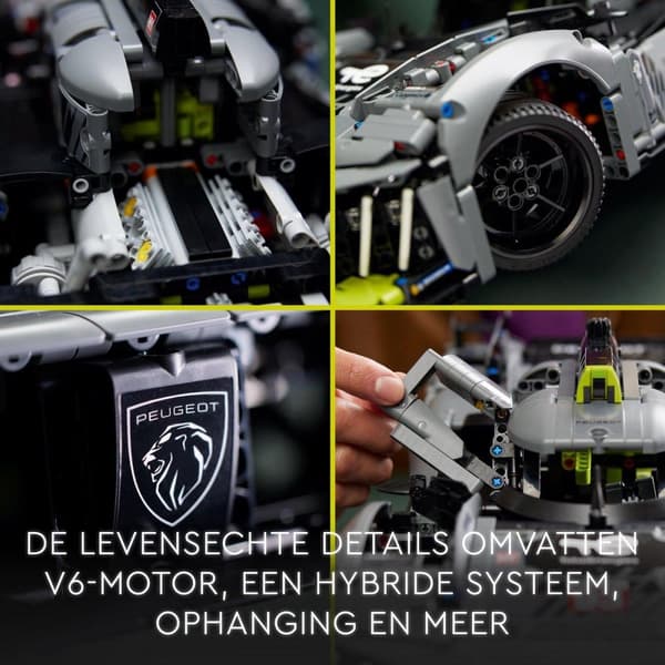 LEGO Technic 42156 PEUGEOT 9X8 24H Le Mans Hypercar (42156)