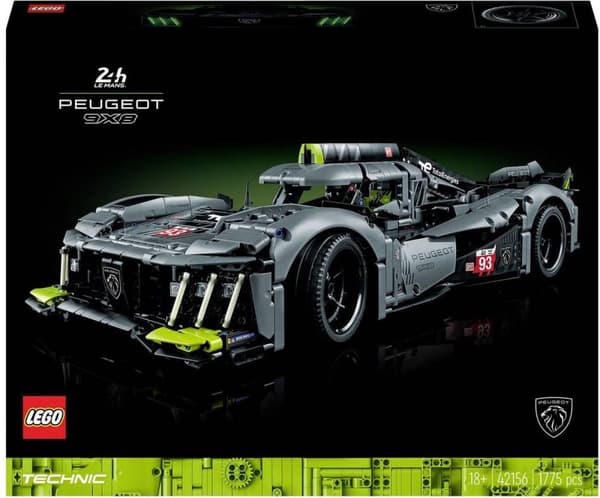LEGO Technic 42156 PEUGEOT 9X8 24H Le Mans Hypercar (42156)