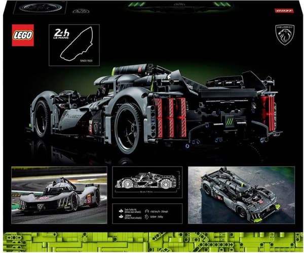 LEGO Technic 42156 PEUGEOT 9X8 24H Le Mans Hypercar (42156)