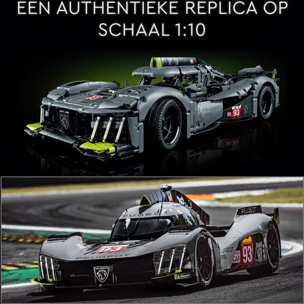 LEGO Technic 42156 PEUGEOT 9X8 24H Le Mans Hypercar (42156)