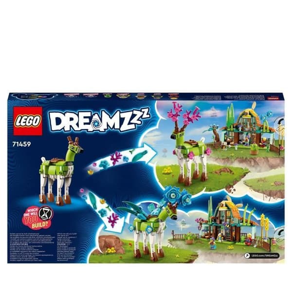 LEGO DREAMZzz 71459 Drömvarelser Stall, 2-i-1 gårdsleksak med hjortfigur
