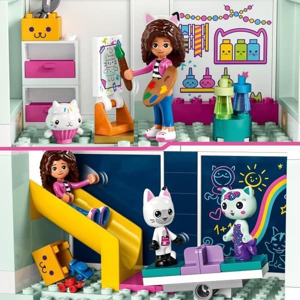 LEGO 10788 Gabbys magiska hus, dockhusleksak med minifigurer