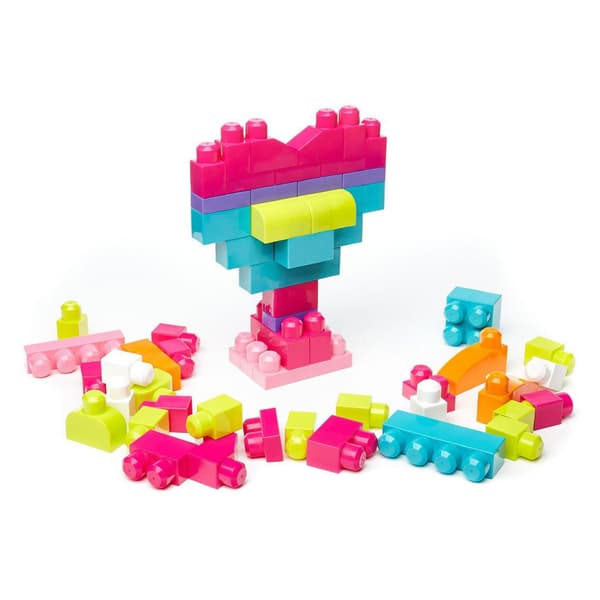 MEGA Bloks First Builders Big Building Bag Pink