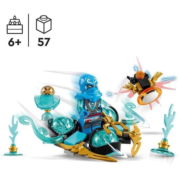 Lego 71778 Ninjago Spinjitzu Slide: Nya's Dragon Power