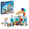 Miniatyrbild 1 av 2: LEGO® City 60363 Glaciärbutiken, leksak för barn från 6 år, med lastcykel