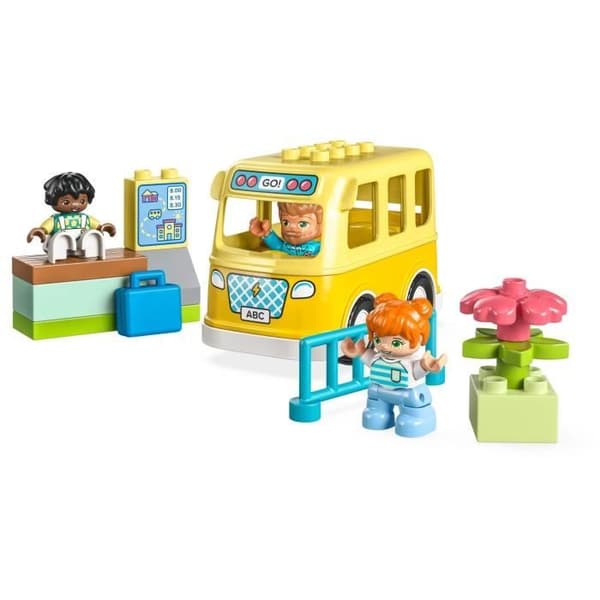 LEGO® DUPLO 10988 Bussresan, pedagogisk leksak för att utveckla finmotorik, barn 2 år