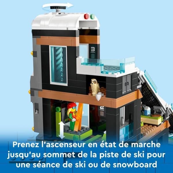 LEGO® City 60366 skid- och klätterkomplex, modulbyggd leksak för barn från 7 år och uppåt