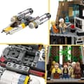 Miniatyrbild 4 av 6: LEGO® Star Wars 75365 rebellbas Yavin 4 leksak med 10 minifigurer inklusive Luke Skywalker, prinsessan Leia