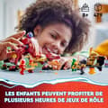 Miniatyrbild 6 av 6: LEGO® NINJAGO 71793 Värmeböljans transformerande lavadrake, drakleksak med minifigurer