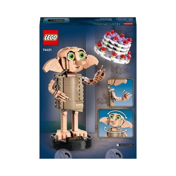 LEGO® Harry Potter 76421 Dobby the House Elf, karaktärsminifigurleksak, present