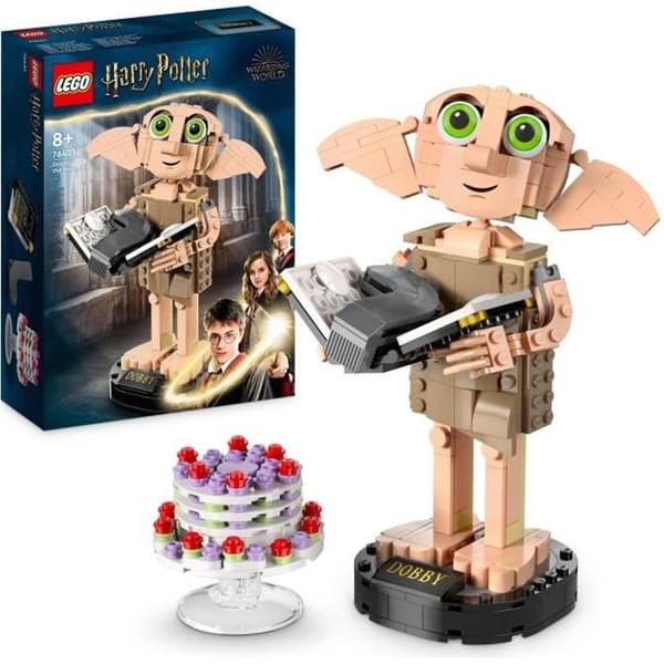 LEGO® Harry Potter 76421 Dobby the House Elf, karaktärsminifigurleksak, present