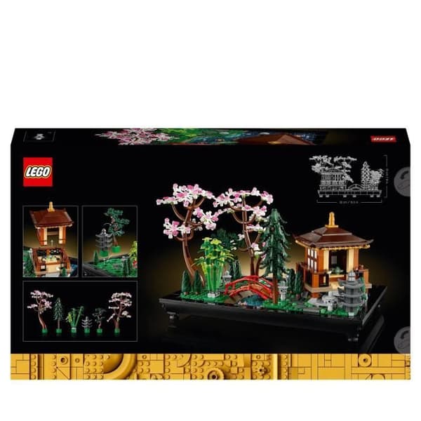 LEGO® Icons 10315 The Peaceful Garden, Zen Botanical Gardening Kit för vuxna, Present för kvinnor, män