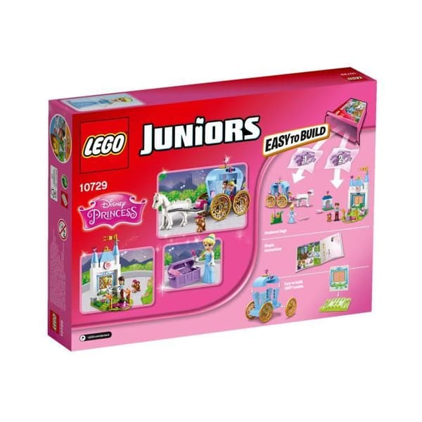 LEGO® Juniors 10729 Askungens vagn - 116 bitar