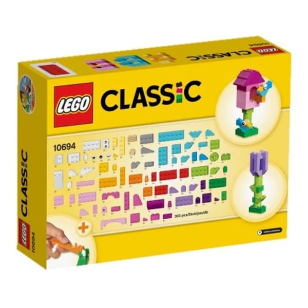 LEGO® Classic 10694 Creative Box ljusa färger - 303 delar