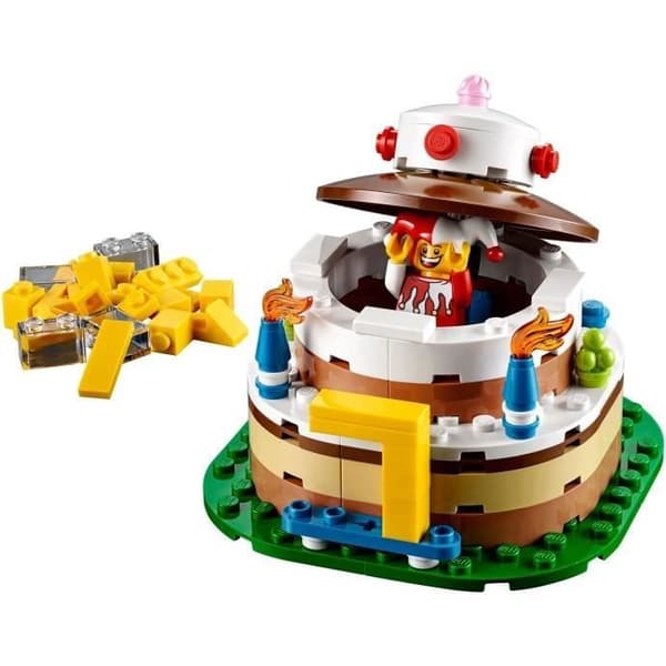 LEGO Exclusives - Födelsedagstårta - 40153 - Leksak - 120 delar - Blandat