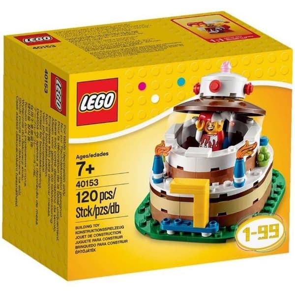 LEGO Exclusives - Födelsedagstårta - 40153 - Leksak - 120 delar - Blandat
