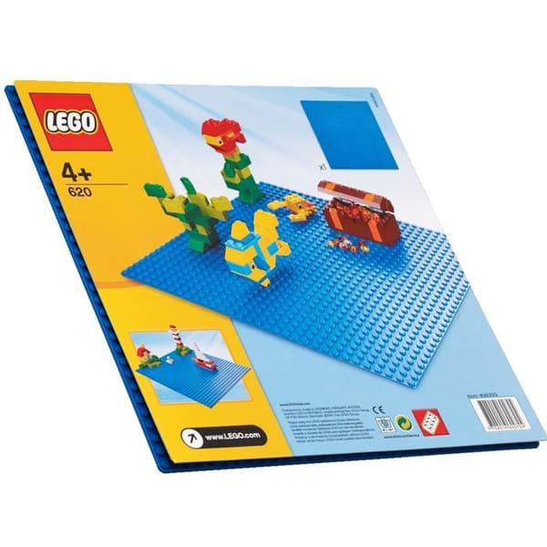 Lego Bricks blå bottenplatta