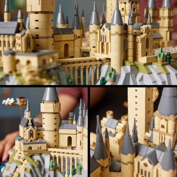 LEGO® Harry Potter 76419 Hogwarts slott och mark, byggbar modellsats för vuxna, inkluderar ikoniska platser