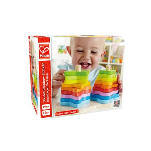 Hape Dobbelt Regnbuestabler